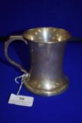 Silver Tankard - Hallmarked Birmingham 1935, ~215g