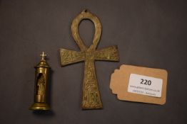 Pocket Shrine and Cross