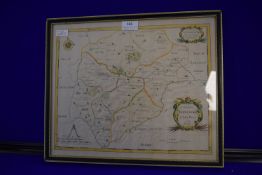 Original Map of Rutland Sold by Swale and Churchill