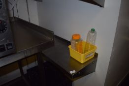 *Stainless Steel Wall Mounted Shelf 90x30cm