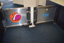 *Stainless Steel Electrically Operated Entry & Exit System