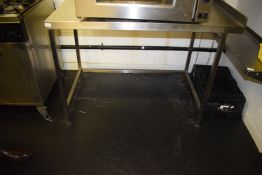 *Stainless Steel Stand 80x125cm x 89cm tall