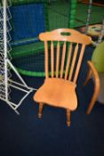 *Slatback Beech Kitchen Chair