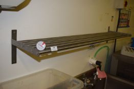 *Wall Mounted Stainless Steel Drying Rack 120x26cm