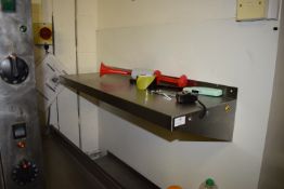 *Stainless Steel Wall Mounted Shelf 90x30cm