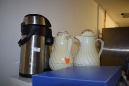 *Two Stainless Steel Pump Pots and Two Insulated Jugs