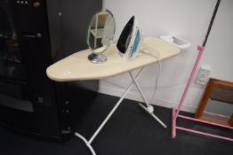 *Russell Hobbs Steam Glide Iron with Ironing Board, and Oval Mirror