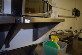 *Stainless Steel Wall Mounted Appliance Shelf 56x56cm