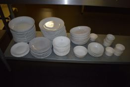 *Quantity of White Crockery