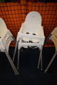 *Pair of Ikea High Seat Chairs