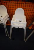 *Pair of Ikea High Seat Chairs