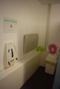 *Bambino Wall Mounted Changing Table, Vectair Child’s Seat, Toilet Seats, etc.