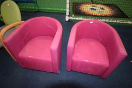 *Pair of Tub Seats