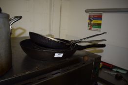 *Four Aluminium Frying Pans