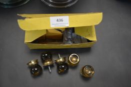 Set of Glass Doorknobs