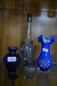 Decorative Glassware Vases etc