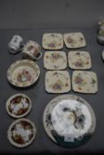 Assorted Pottery including Doulton & Royal Albert Old Country Roses etc