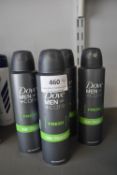 Four Dove Men's Fresh Deodorant Aerosols