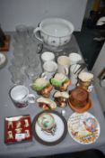 Pottery and Glassware including Withernsea Eastgate etc