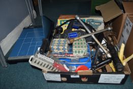 Assorted Hand Tools plus Electric Sanders & Paper Trimmer etc