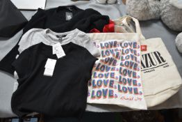 Assorted Kid's Clothing and Tote Bags