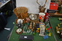 Retro Collectable plus Ink Pots, Bottles etc