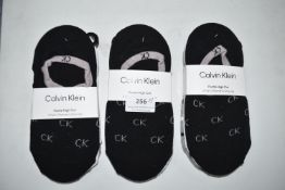 3x Calvin Klein Women's High Cut Socks 3pk