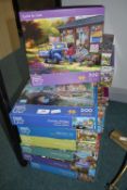 Quantity of Corner Piece Jigsaw Puzzles