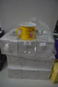 Eighteen Enamel Christmas Mugs