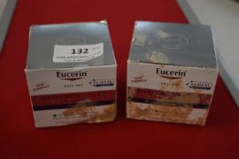 Two Eucerin Hyaluron Filler Night Creams (damage to packaging)