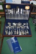Viners Kings Royale Silver Plated 100 Piece Cutler