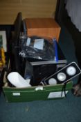 Assorted Electricals including Logitech Home Theatre Speakers