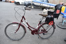 Classic Real Town & Country Style Bike with Child Seat