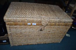 Large Basket Work Storage Chest