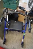 Two Folding Mobility Aids