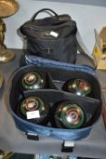 Two Sets of Bowling Balls