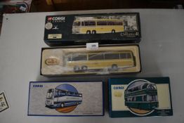Three Corgi Classic Coaches inc East Yorkshire