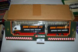 Corgi Eddie Stobart Volvo Haulage vehicle and trai