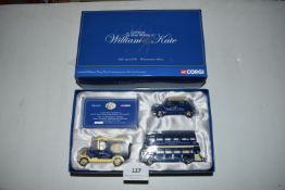 Corgi William and Kate Royal Wedding commemorative