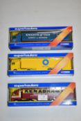 Three Corgi Superhaulers Trucks