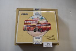 Corgi Coventry Transport bus and Coach set