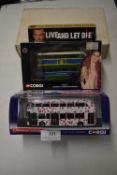 Corgi 007 James Bond Live and let Die double decke