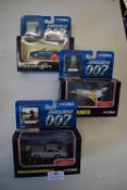 Three Corgi James Bond 'Plus 2' vehicles