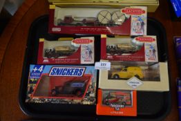 Assorted Die cast Vehilcs inc Lledo Trackside Truc