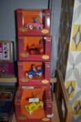 Four Muppet Show Motoring Figurines