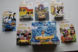 Beatles 'Yellow Submarine' Hotwheels and Beatles C