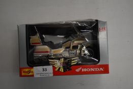 Maisto Honda Goldwing Motorbike