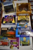 Assortment of 10 character vehicles inc last of th