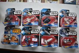 EIght 'Star Wars' Hot Wheels Vehicles