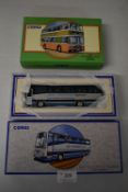 Two Corgi Die Cast Yorkshire Buses
